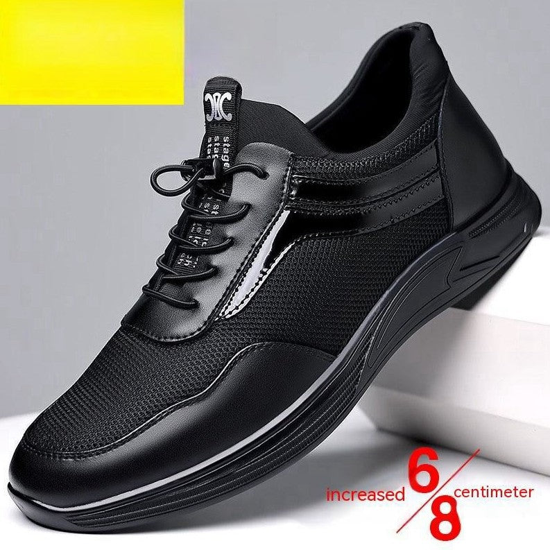 Men's Casual Soft Bottom Elevator Shoes - Glamour Gale