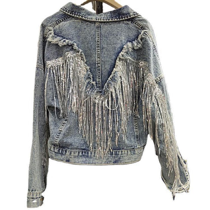 Spring New Retro BF Loose Short Jeans Jacket Top Chaquetas Jackets NZY133