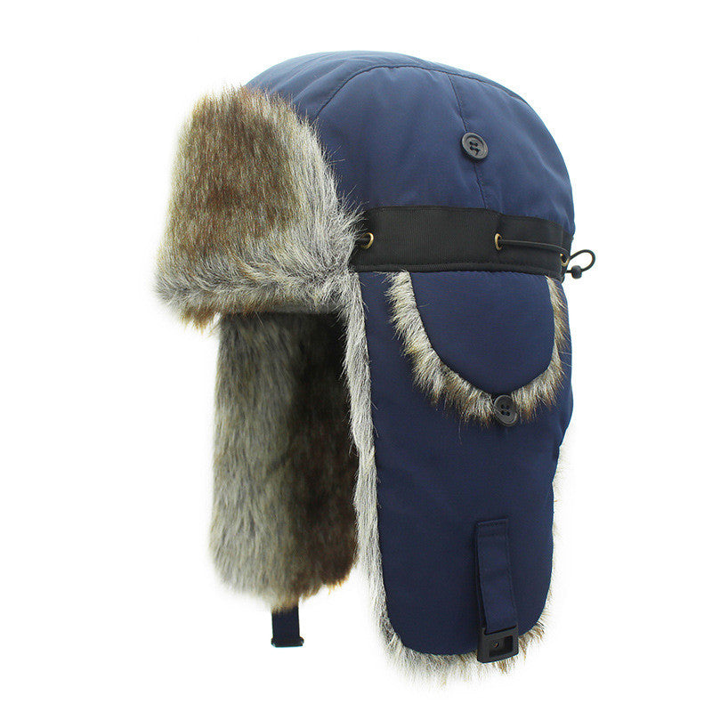 Lei Feng Cap Winter Adjustable Head Circumference Men And Women