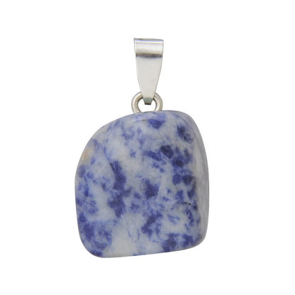 Natural Stone Crystal Random Stone  Necklace Pendant