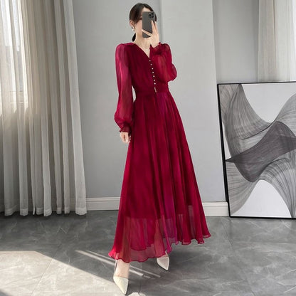 Spring And Summer High-end Affordable Luxury French Dress