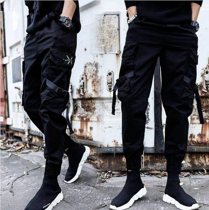 Men's Loose Leggings Overalls Casual Pants