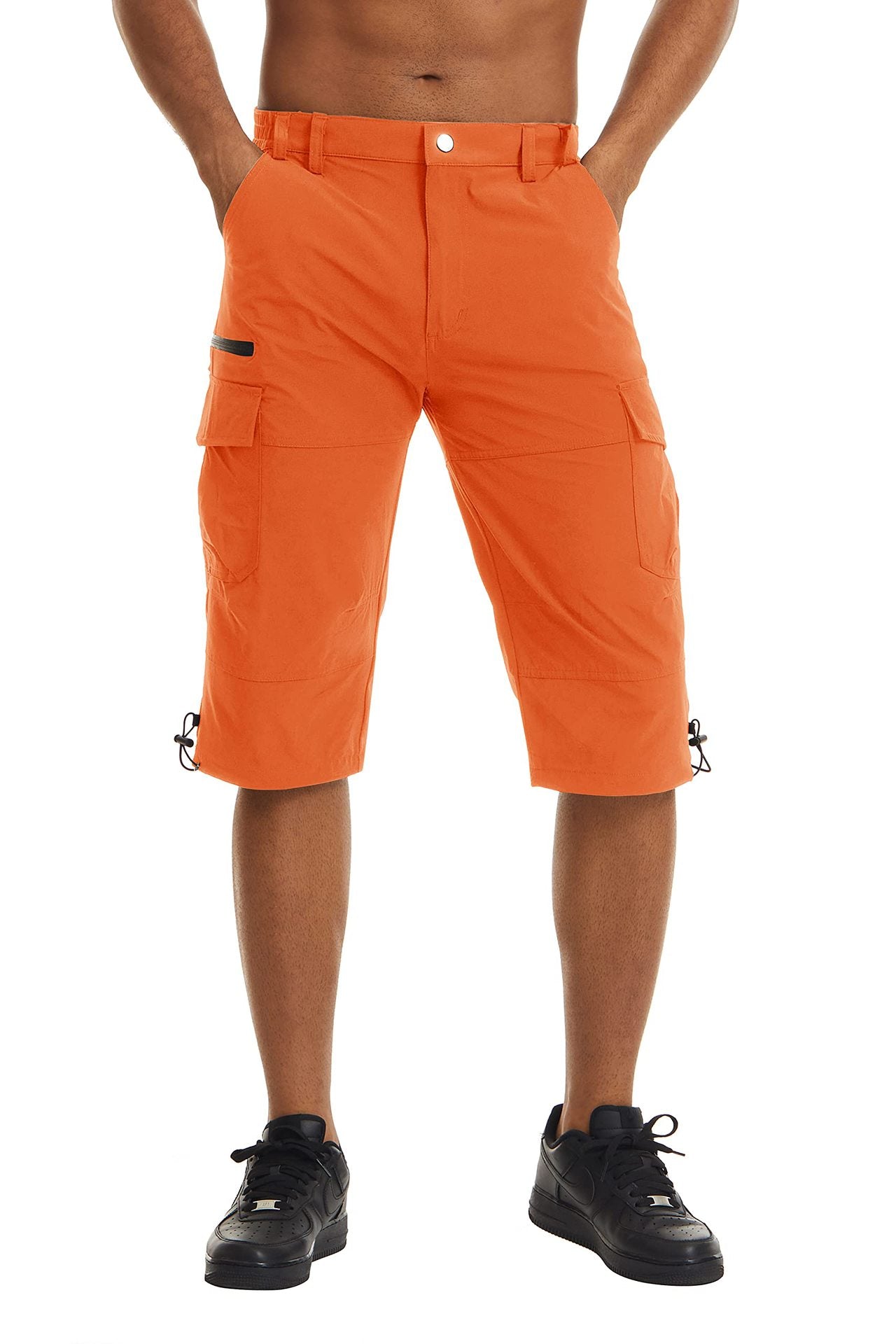 Summer Cropped Trousers For Men Thin Loose Casual Straight Pants Outdoor Sports - Glamour Gale