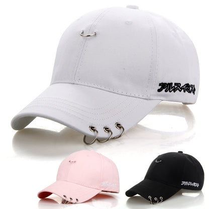 Korean summer baseball cap hoop cotton duck tongue hat factory wholesale right Zhilong men and women sports fashion hat