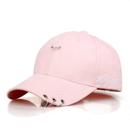 Korean summer baseball cap hoop cotton duck tongue hat factory wholesale right Zhilong men and women sports fashion hat