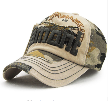 Camouflage baseball cap for men and women