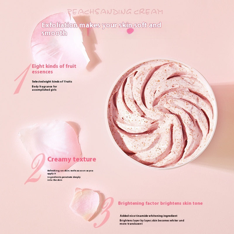 HEYXI - Peach Moisturizing Body Scrub Cream