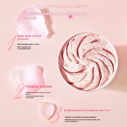 HEYXI - Peach Moisturizing Body Scrub Cream