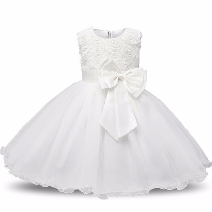 Princess Flower Girl Dress Summer Tutu Wedding Birthday Party Dresses - Glamour Gale