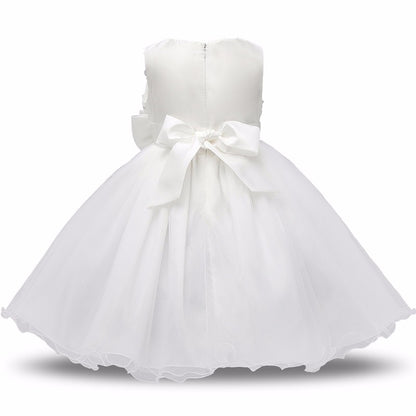 Princess Flower Girl Dress Summer Tutu Wedding Birthday Party Dresses - Glamour Gale