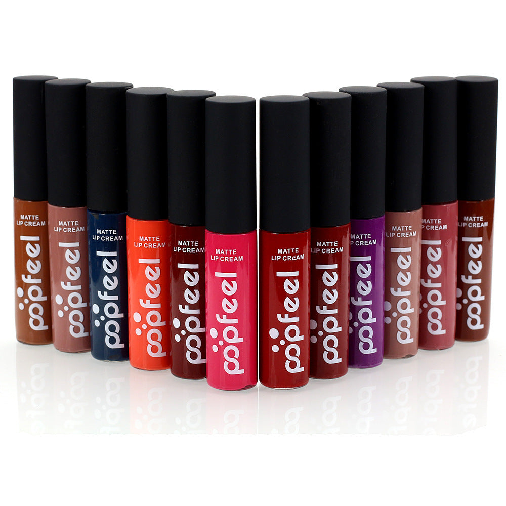 PFEEL - Wholesale Cosmetics Matte Liquid Lip Gloss Lip Gloss Nude Orange  Lasting Lip Makeup