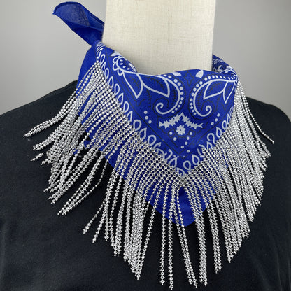 Paisley Vintage Diamond Tassel Scarf