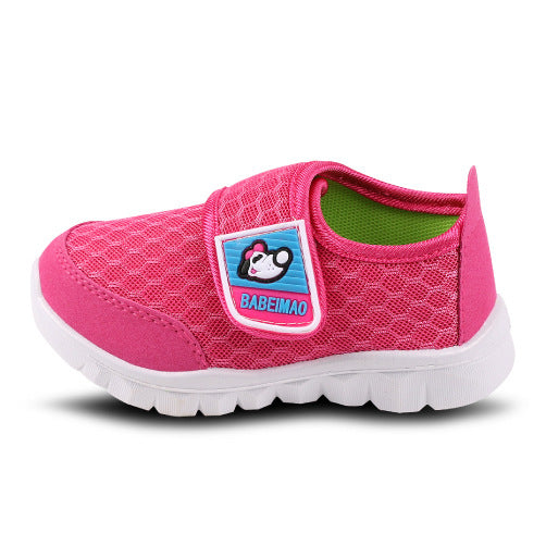 Spring Children's Sports Shoes, Boys And Girls Soft-soled Net Shoes Casual Shoes