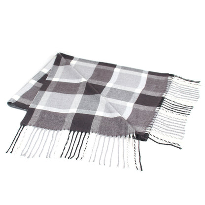 Men's Fashion Casual Plaid Artificial Cashmere Scarf