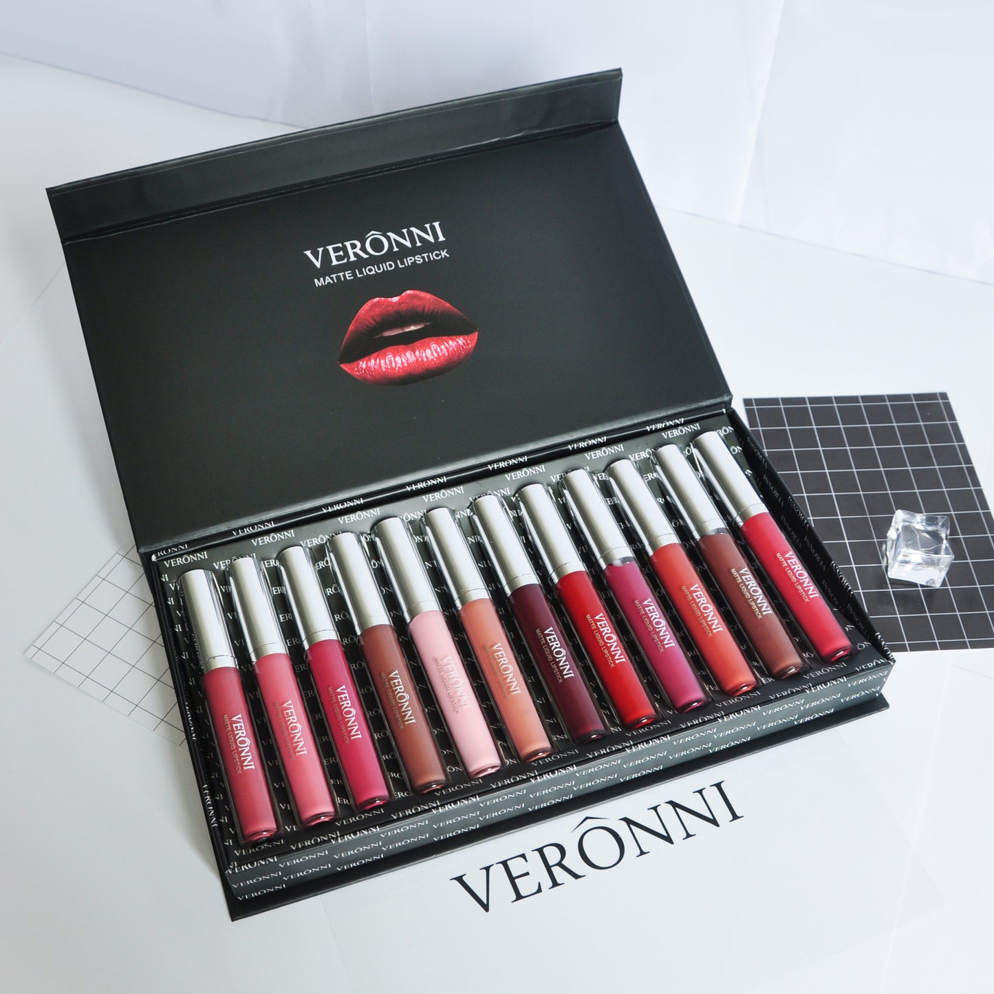 VERONNI - 12 lipstick gift box set