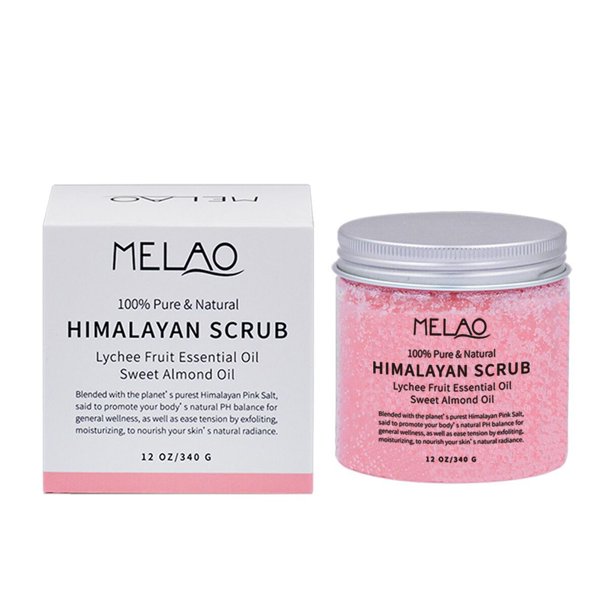 MELAO - Himalayan Salt Body Scrub