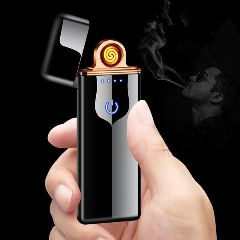 Touch-sensitive cigarette lighter