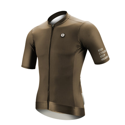 Summer Hot Sale Short-sleeve Cycling Clothes Tops Men's Anti-UV Moisture Wicking Road Bike