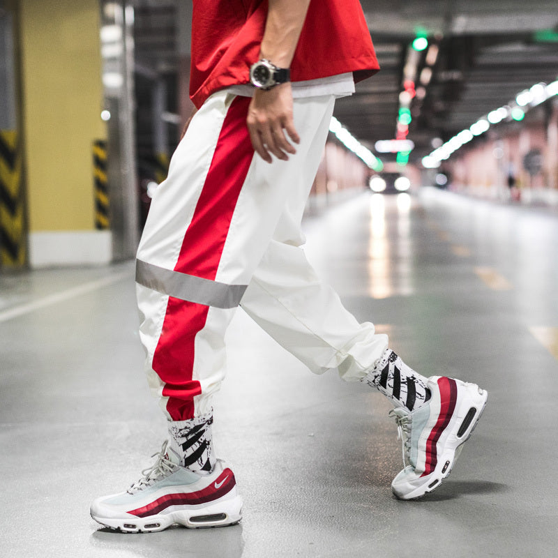 Reflective trousers and track pants