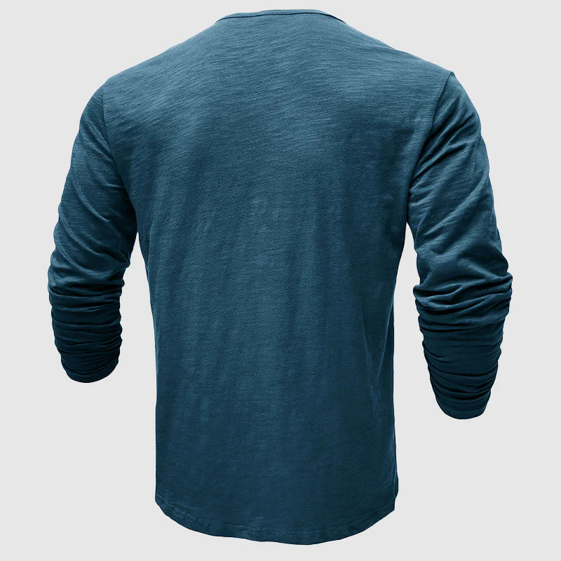 Men's Long-sleeved T-shirt Outdoor European And American