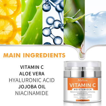 MABOX: Moisturizing Deep Hydrating X New Vitamin C Cream