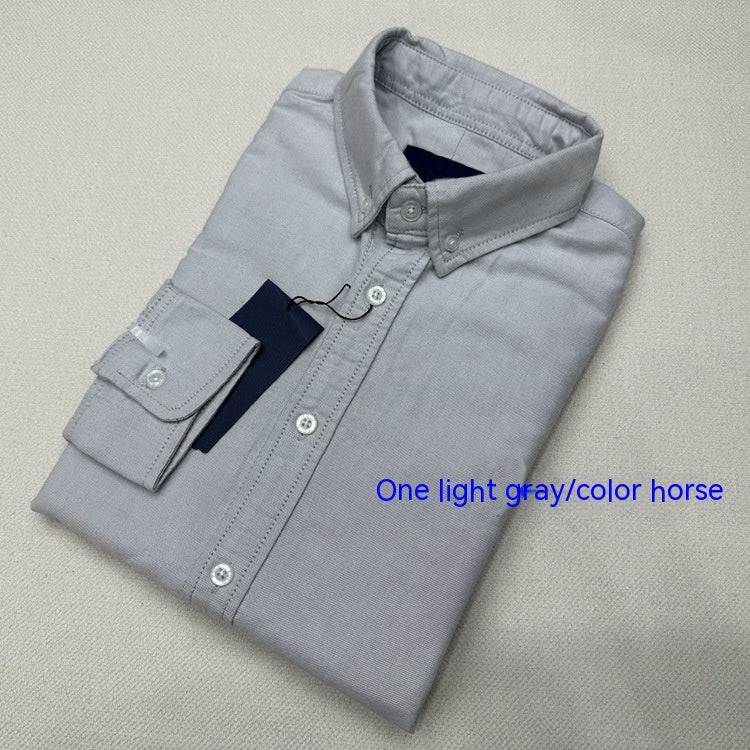 Men's Long-sleeved Shirt Spring And Autumn Business Casual