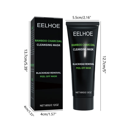 EELHOE:  Bamboo Charcoal Blackhead Removal Peel-Off Mask For Deep Pore Cleansing And T-Zone Oil Control