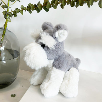 Cute Schnauzer Plush Toy Dog Doll