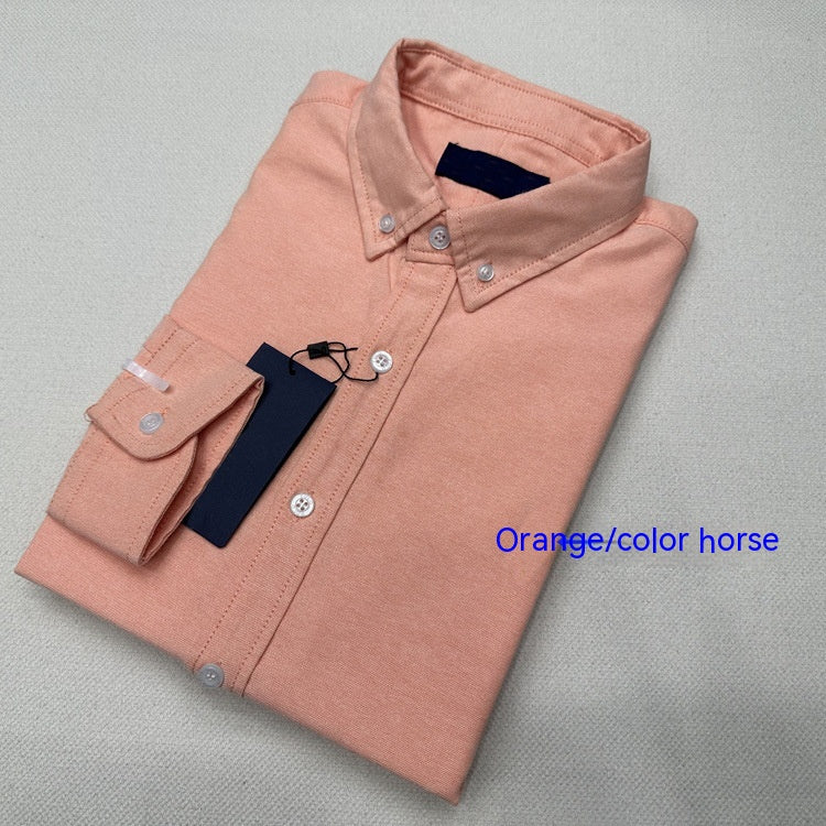 Men's Long-sleeved Shirt Spring And Autumn Business Casual