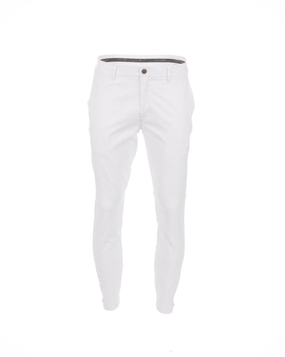 European And American Pure Color Tight Pocket Zipper Casual Slim Fit Narrow Bottom Of A Trouser Leg - Glamour Gale