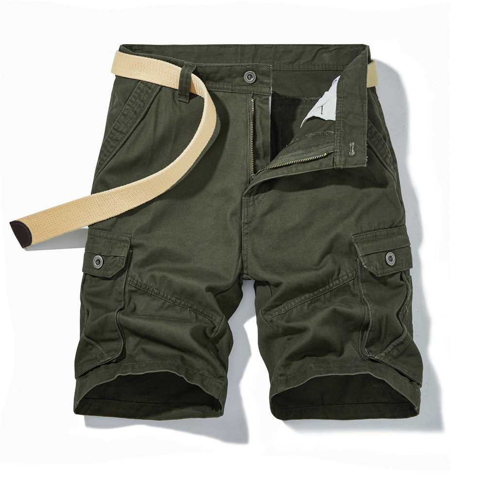 Workwear Shorts Men's Summer Loose Five Points