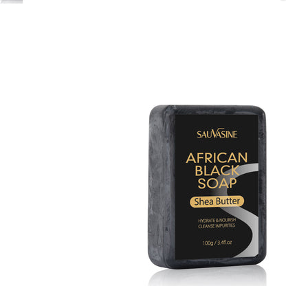 Sauvasine - African Black Soap Deep Cleansing Body Anti-mite Moisturizing