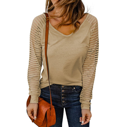 Simple V-neck Fashion Women's Wear