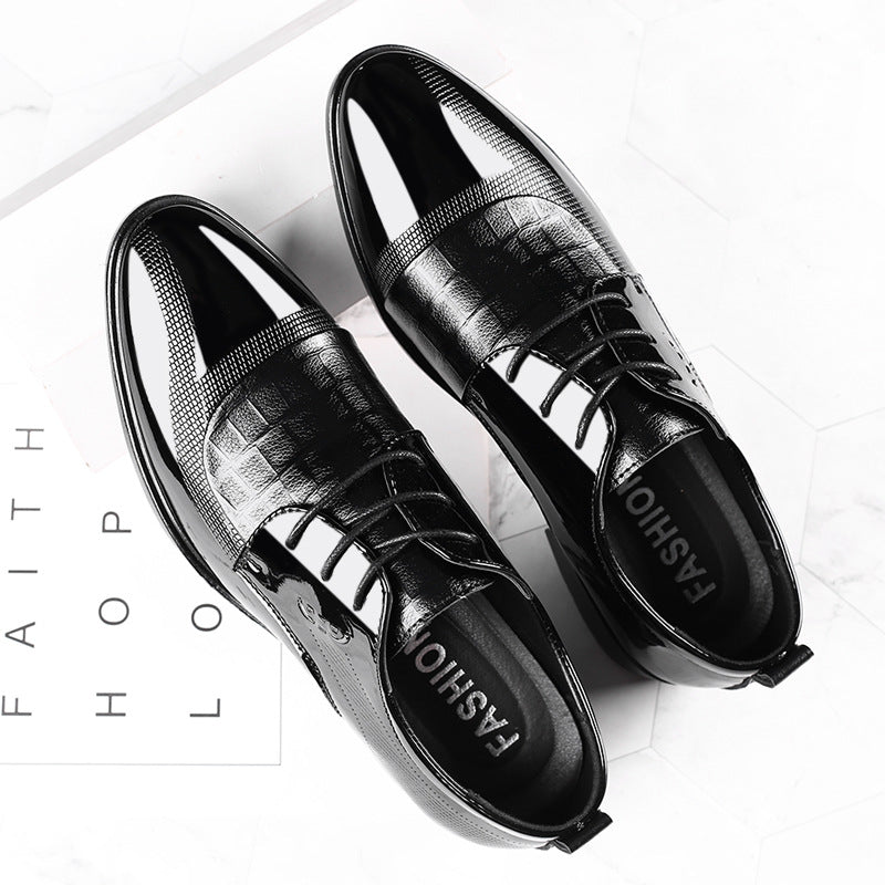 Slip-on Leather Shoes Men's Formal Shoes