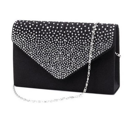 Simple & Elegant Evening Bag - Black Family