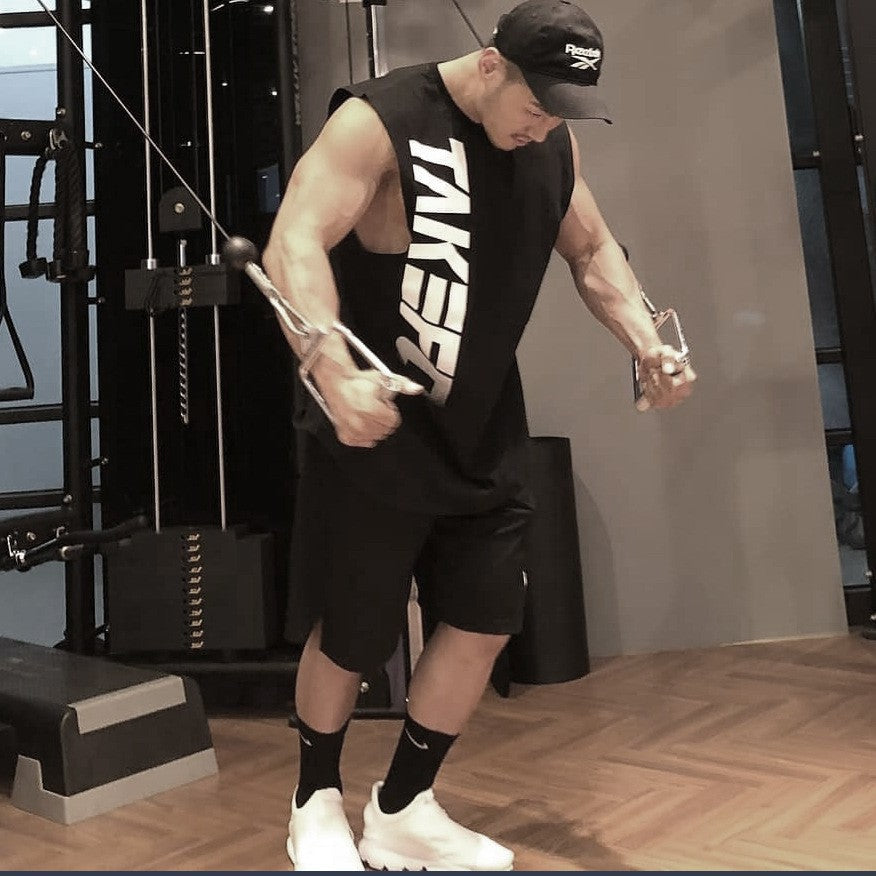 Men's Fashion Casual Loose Base Training Sleeveless Sports Vest