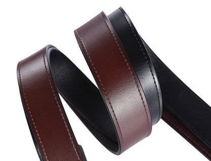 Men's Buckle Belt Simple Business Leisure