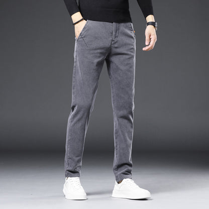 Trendy All-match Men's Pants Slim-fit Straight Pants Men - Glamour Gale