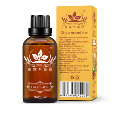 HJFCY - Ginger Body Back Moisturizing Massage Essential Oil