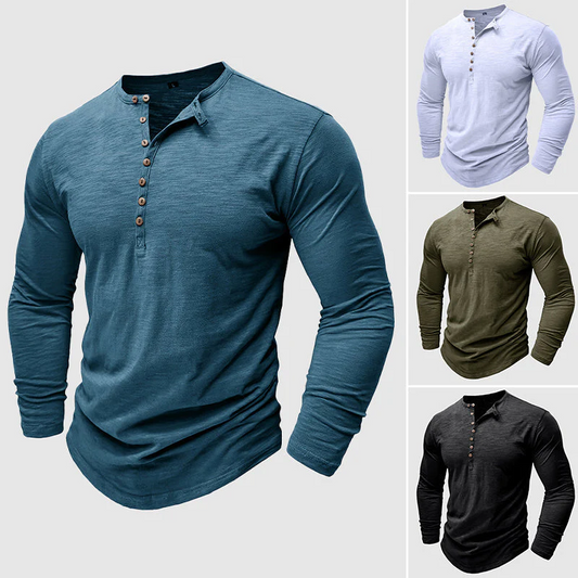 Men's Long-sleeved T-shirt Outdoor European And American