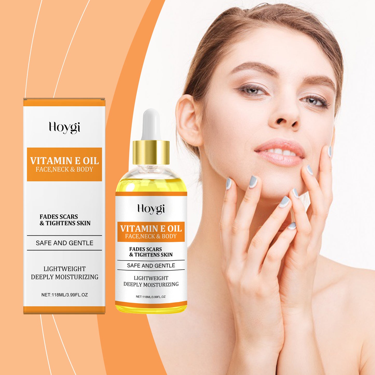 Hoygi - Multi-Effect Facial Body Skin Moisturizing Tender Massage Treatment Oil