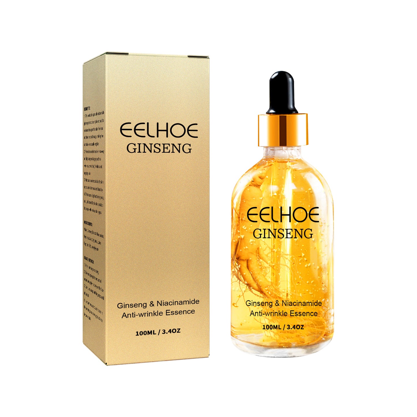 EELHOE - Ginseng Essence For Fading Fine Lines, Firming Face, And Moisturizing Skin Serum