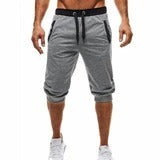 Men's Casual Sports Slimming Color-matching Fitness Jogging Shorts