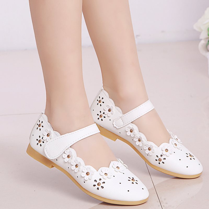 Girls flat princess shoes