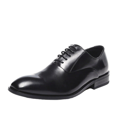 Simple Soft Leather Shoes For Business Dress