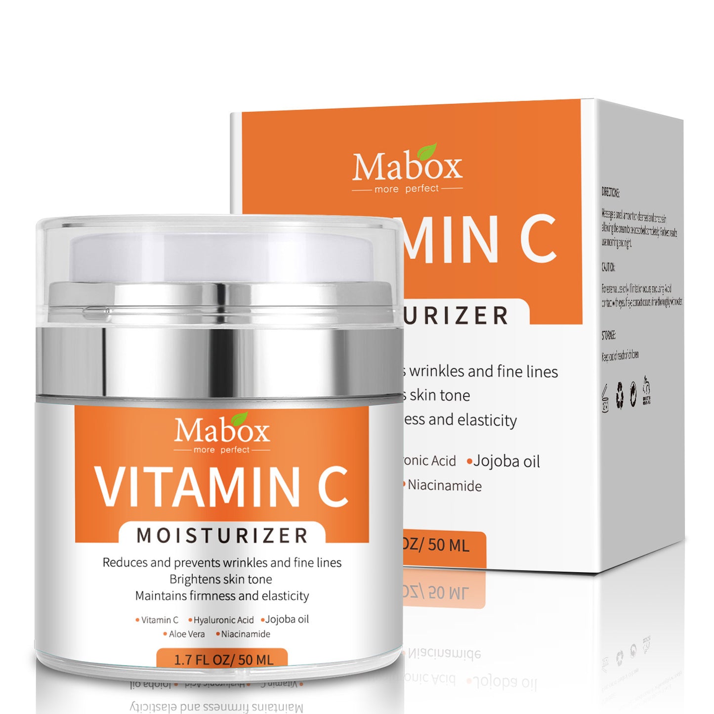 MABOX: Moisturizing Deep Hydrating X New Vitamin C Cream