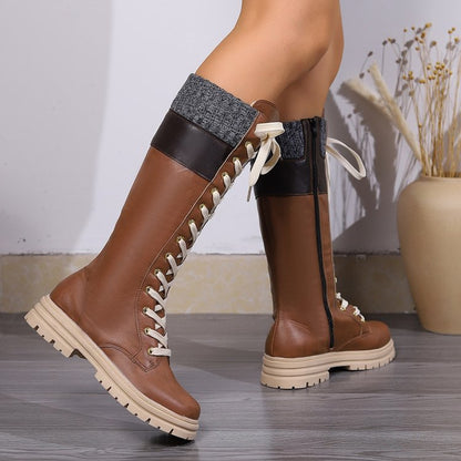 Female Plus Size Slimming High Boots