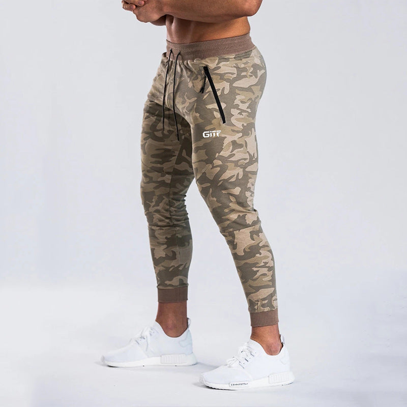 GITF Camouflage Quick drying jogging pants men Sport Pencil Pants Men Bodybuilding Joggers Gym Trousers Running Pants Men - Glamour Gale