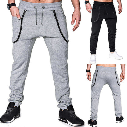 Men's Sports Trousers With Zipper Pockets