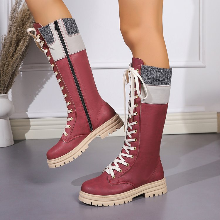 Female Plus Size Slimming High Boots